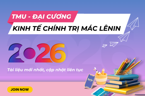 TMU - Kinh Tế Chính Trị Mác Lê-nin