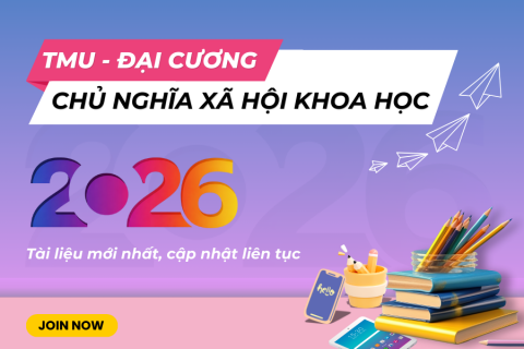 TMU - Chủ nghĩa xã hội khoa học