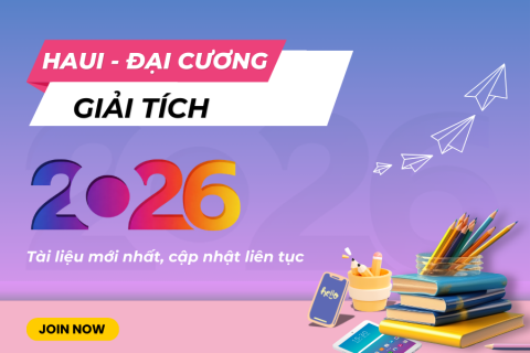 HaUI - Giải tích