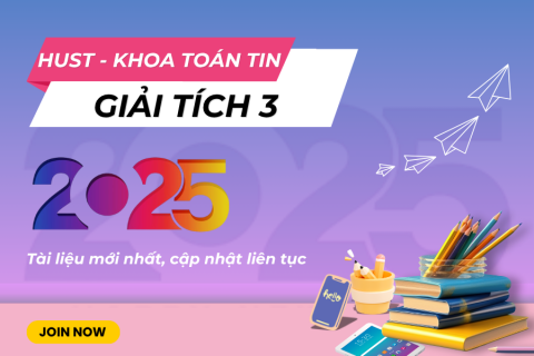 HUST - Giải tích 3 MI1131, MI1132