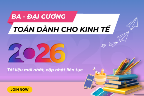 BAV - Toán dành cho kinh tế (Toán kinh tế 1)