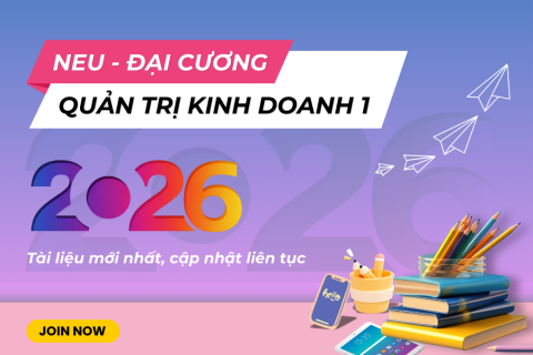NEU - Quản trị kinh doanh 1