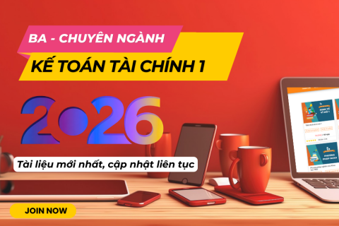 BAV - Kế toán tài chính 1