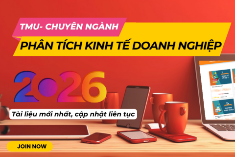 TMU - Phân tích kinh tế doanh nghiệp